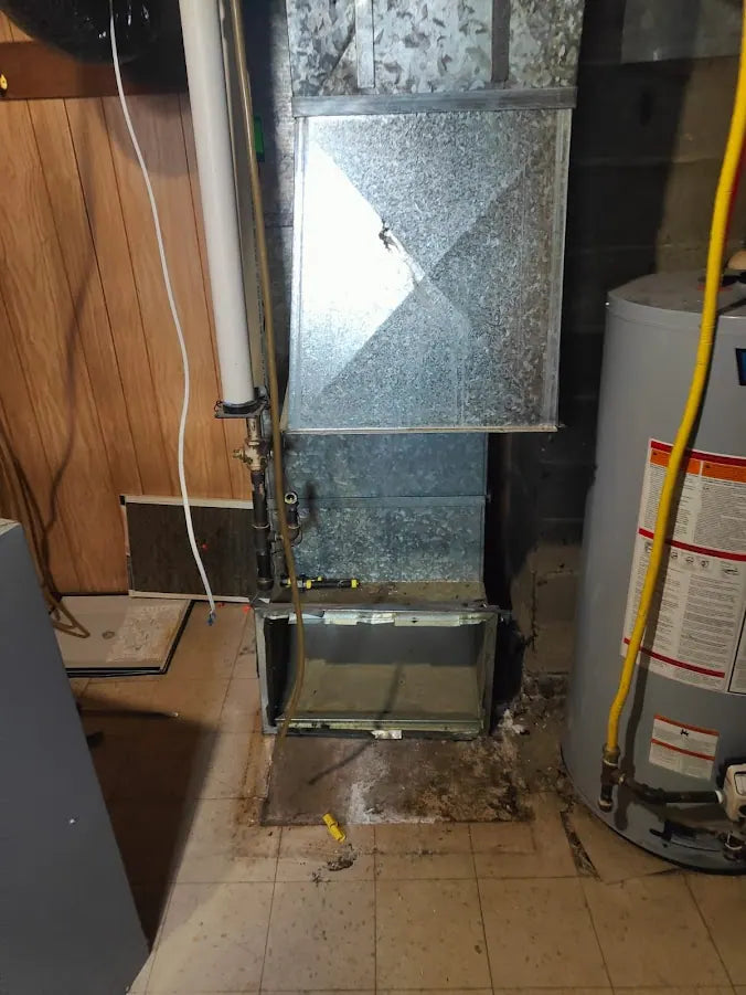 Humidifiers work completed by Eddie's in an Edmonton home