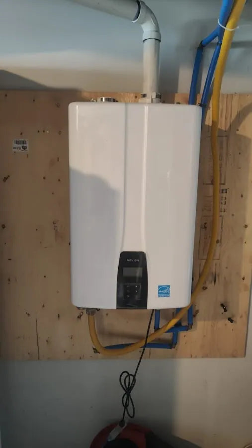 Hot water tanks & tankless water heaters work completed by Eddie's in an Edmonton home