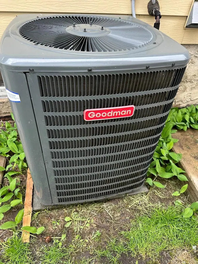Air conditioning systems work completed by Eddie's in an Edmonton home