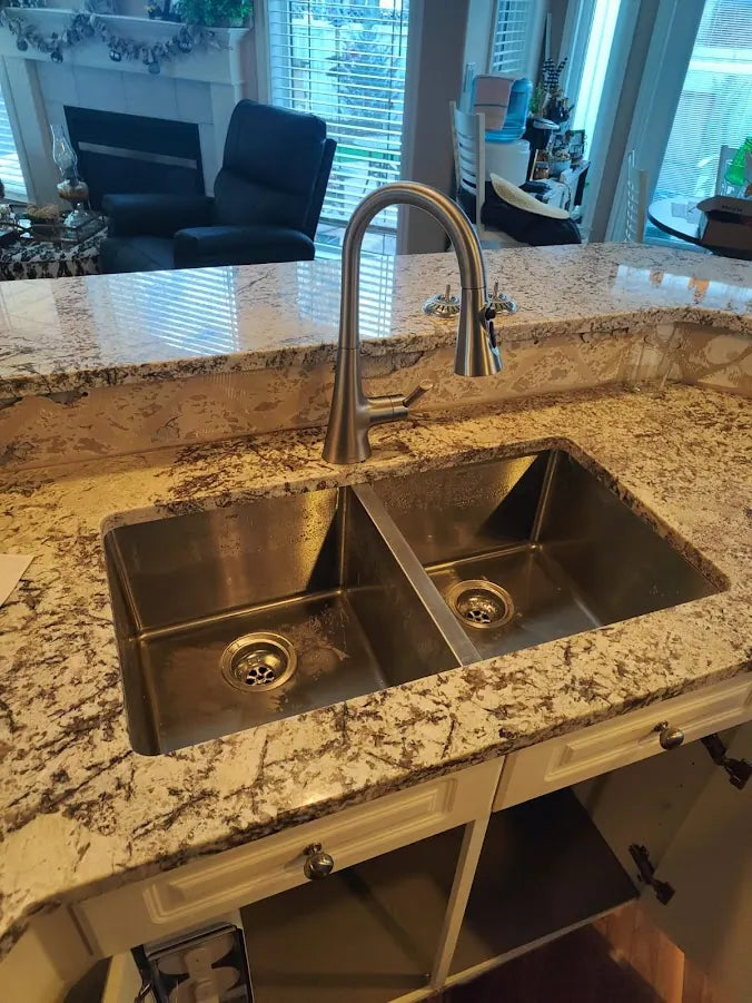 Dishwasher & laundry hookups work completed by Eddie's in an Edmonton home