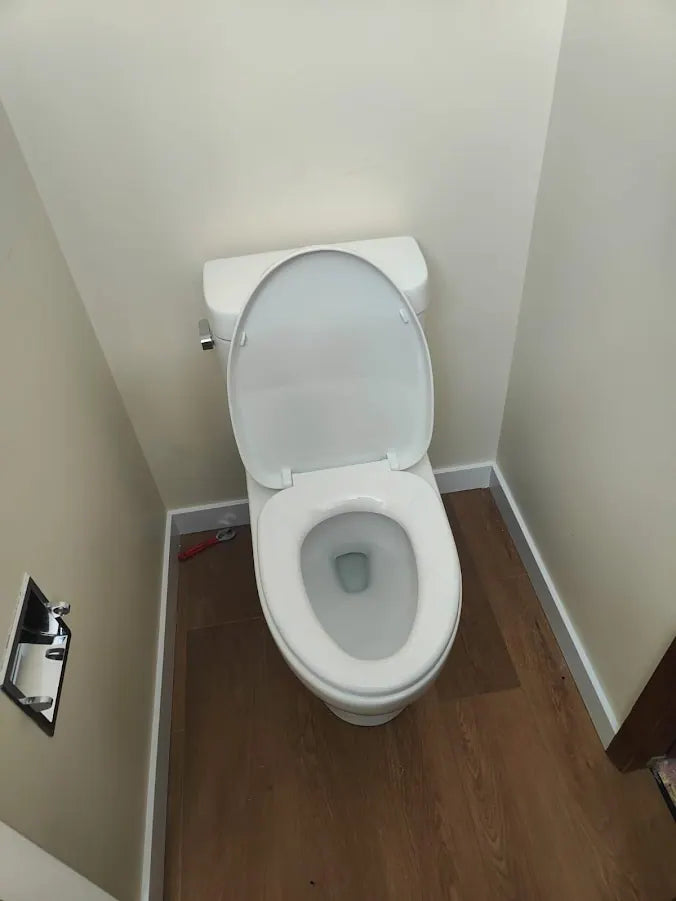 Toilet replacements work completed by Eddie's in an Edmonton home