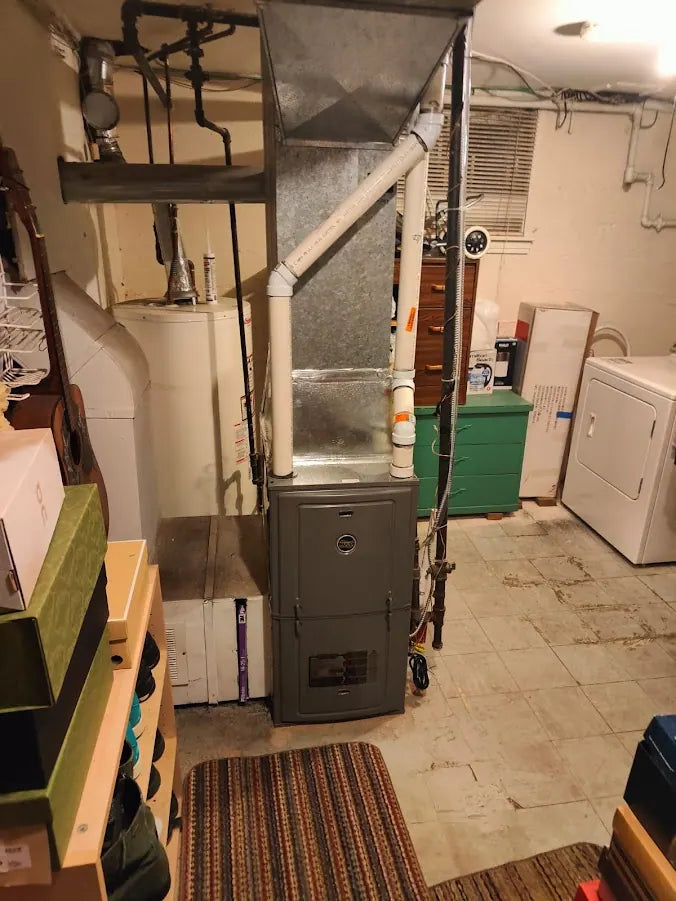 Furnaces work completed by Eddie's in an Edmonton home