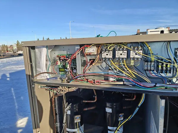 Plumbing and heating work completed by Eddie's in Edmonton